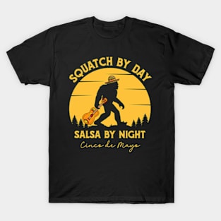 Cinco de Mayo Bigfoot Sasquatch T-Shirt